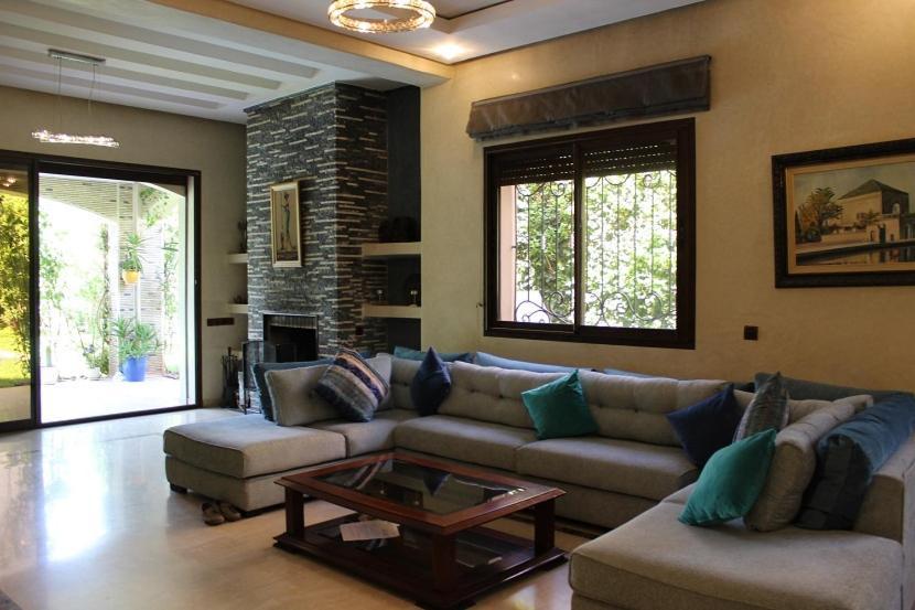 Magnifique Villa Avec Piscine Chauffee Que Pour Famille Marrakesh Exterior photo